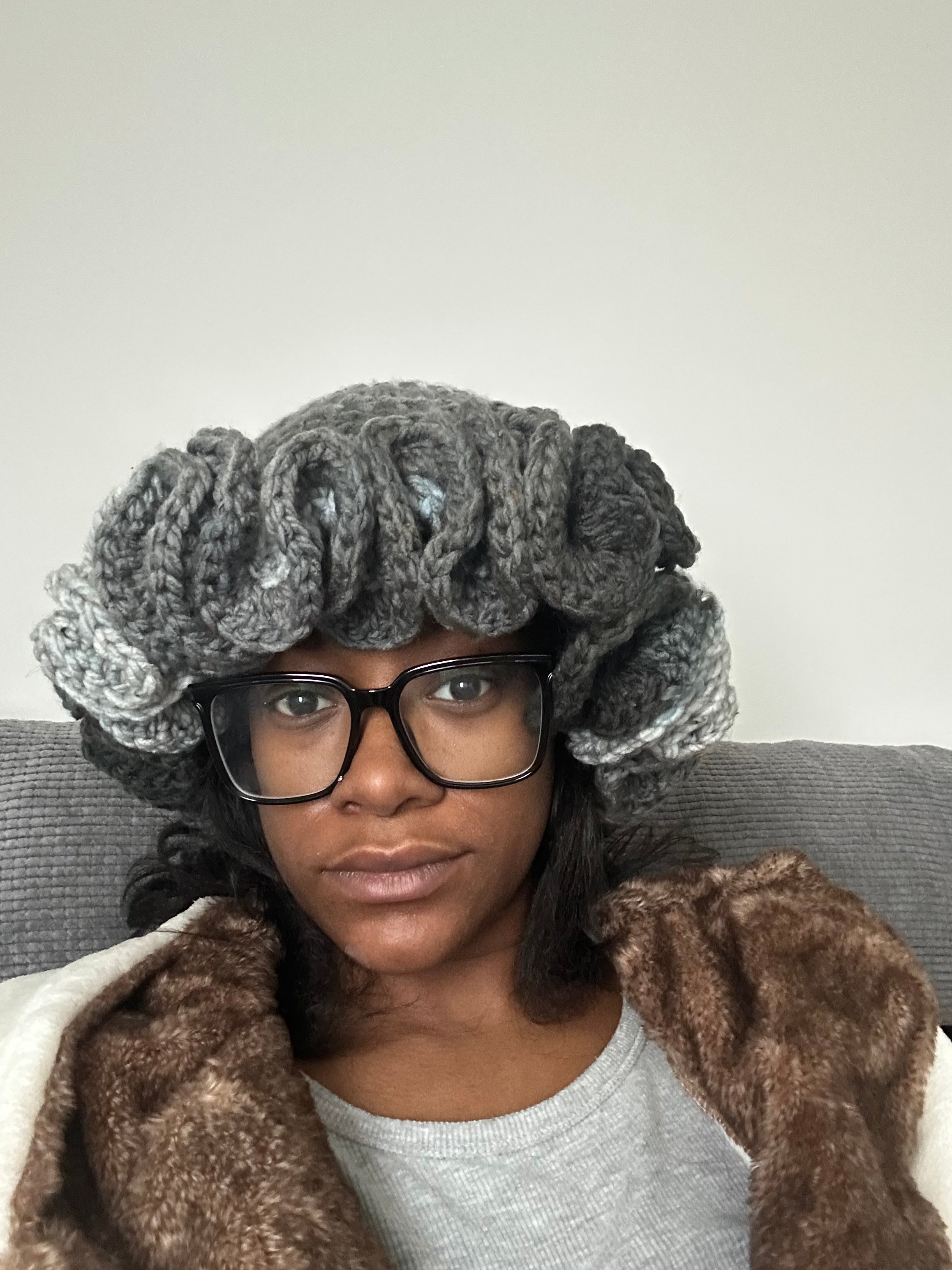 Ruffle Beanie - Made to Order