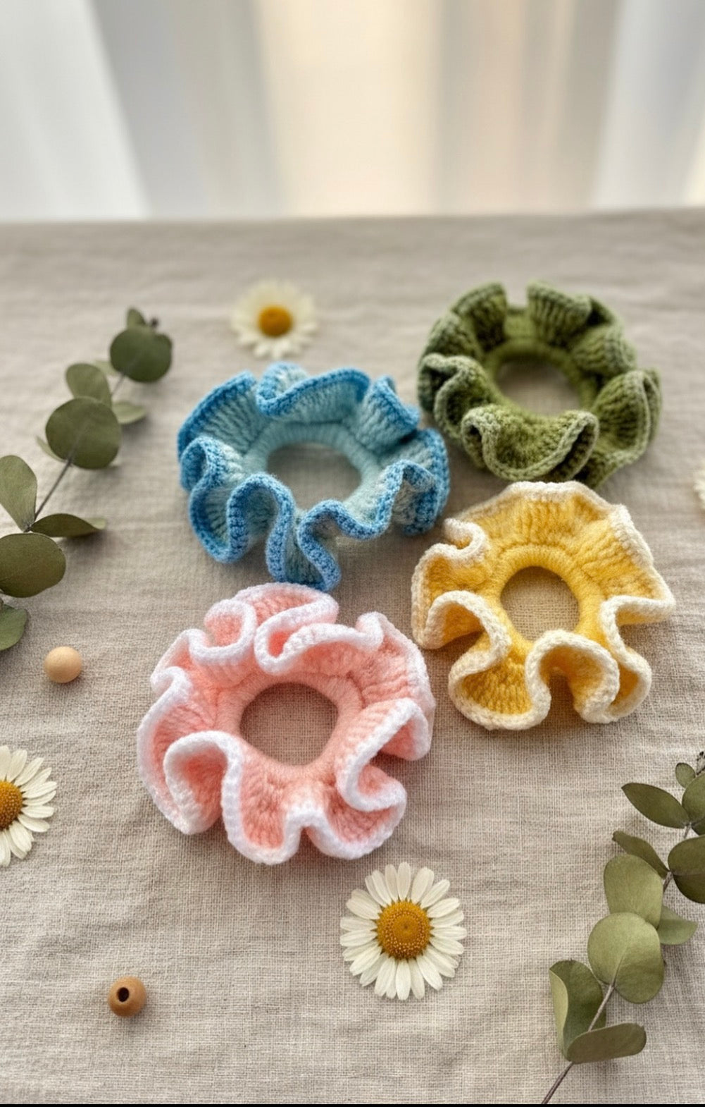 Fern Collection Scrunchies